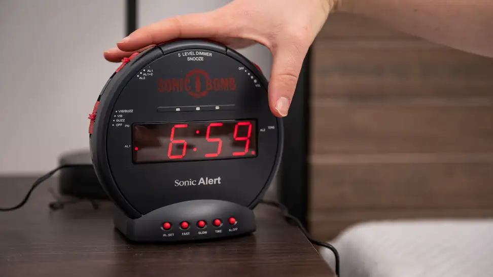 Sonic Bomb alarm clock review: How loud is it? - Reviewed