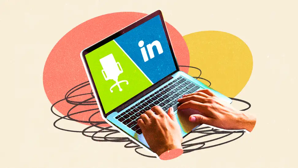 Graphic showing the ZipRecruiter logo next to the LinkedIn logo
