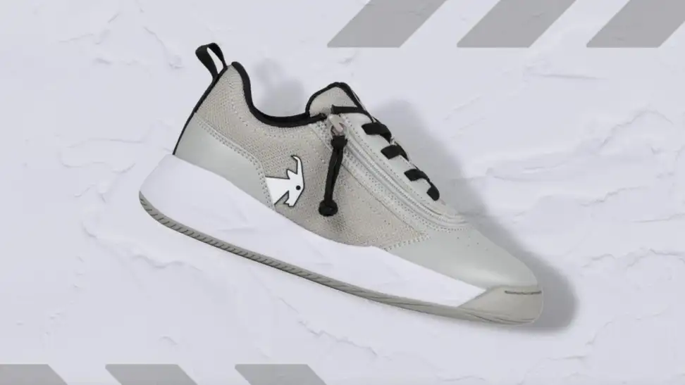 Promotional shot of a sneaker by Billy Footwear.