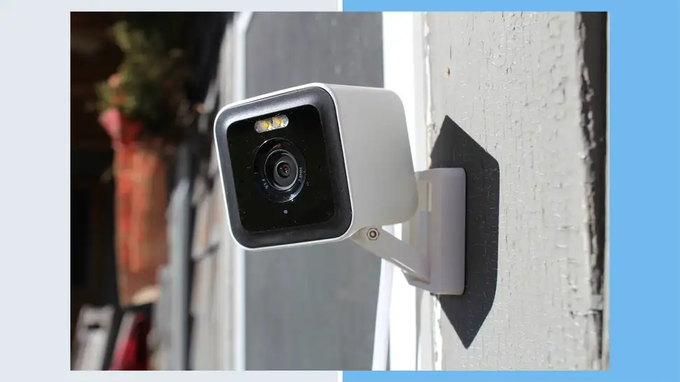 The Wyze Cam V3  Pro all set up.