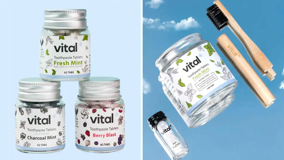 Shop plastic-free Vital Toothpaste tabs