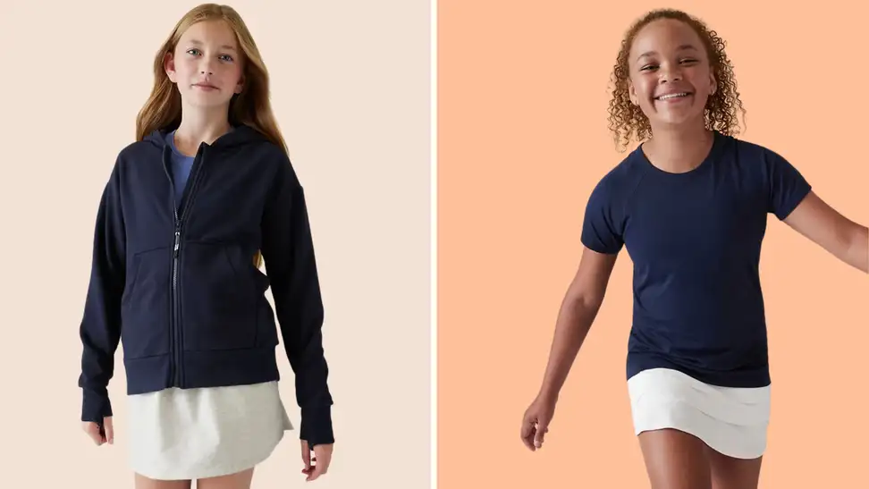 Athleta Girl Full Zip and Seamless Top
