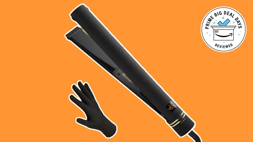 Hot Tools Pro Artist Black Gold Evolve Ionic Salon Hair Flat Iron