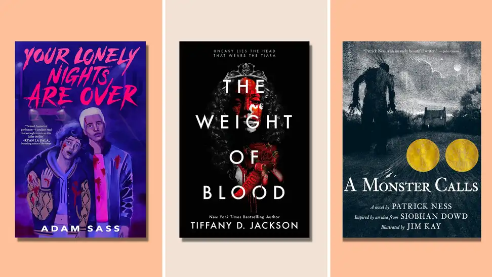 Three young adult and middle grade book covers