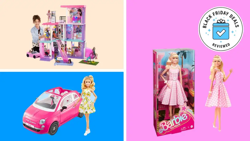 Barbie Dream House, Barbie Fiat car, Stereotypical Barbie doll