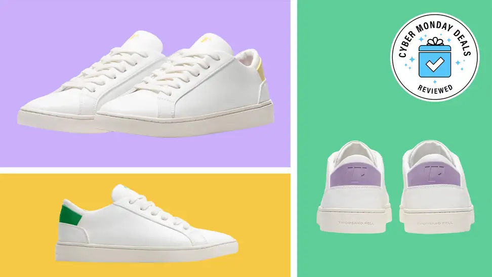 white sneakers