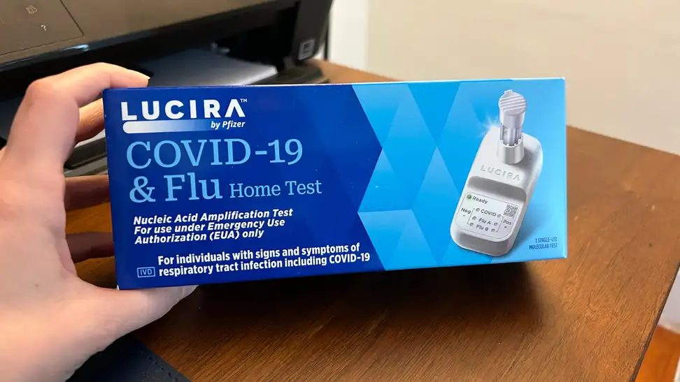 Unopened Pfizer LUCIRA test kit