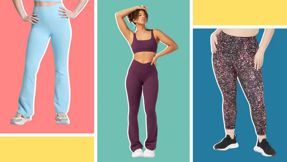 Various plus-size leggings