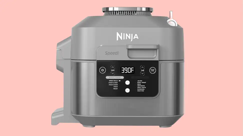 Ninja Speedi on pink background