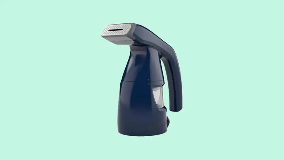 A recalled Black & Decker Model HGS011 Easy Garment Steamer.