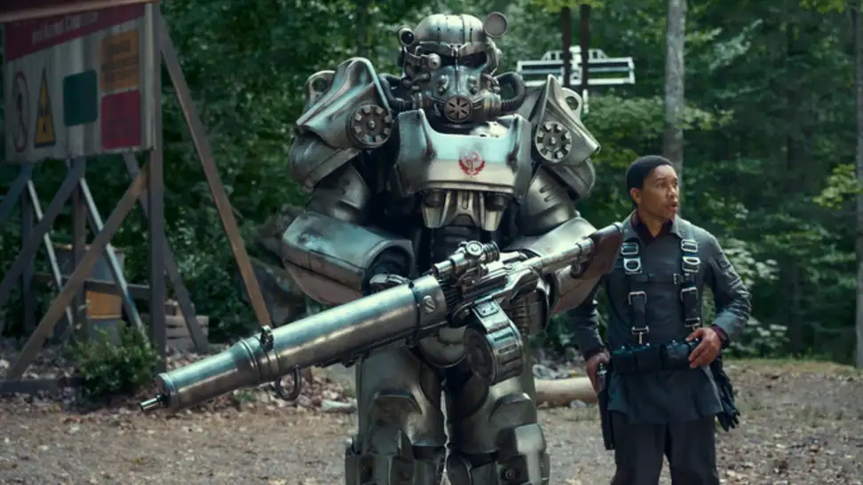 Aaron Moten in a scene from the Prime Video series "Fallout."