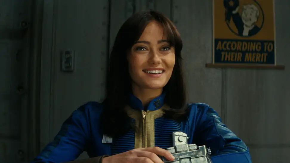 Ella Purnell stars as plucky vault dweller Lucy MacLean.