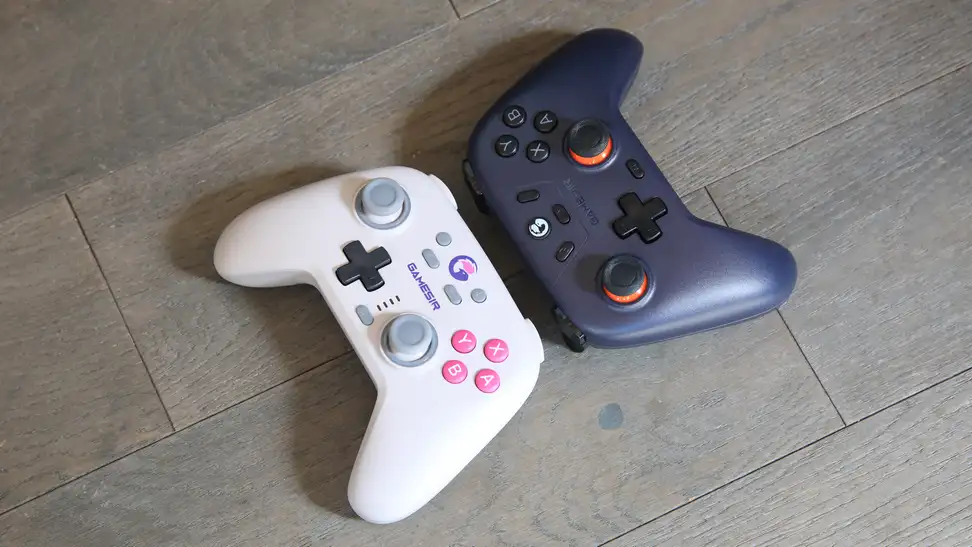 Both the GameSir Nova and Nova Lite placed back to back against each other.