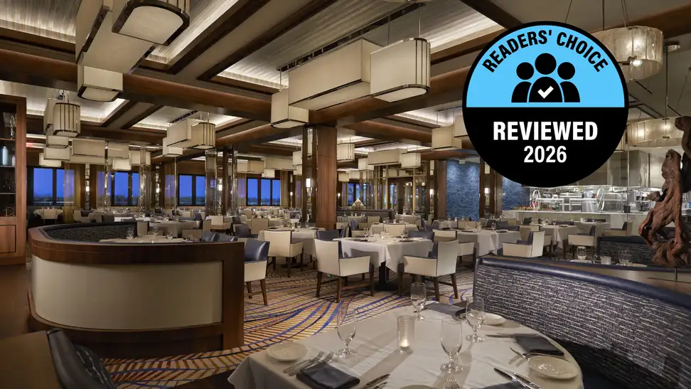 A restaurant space with no diners