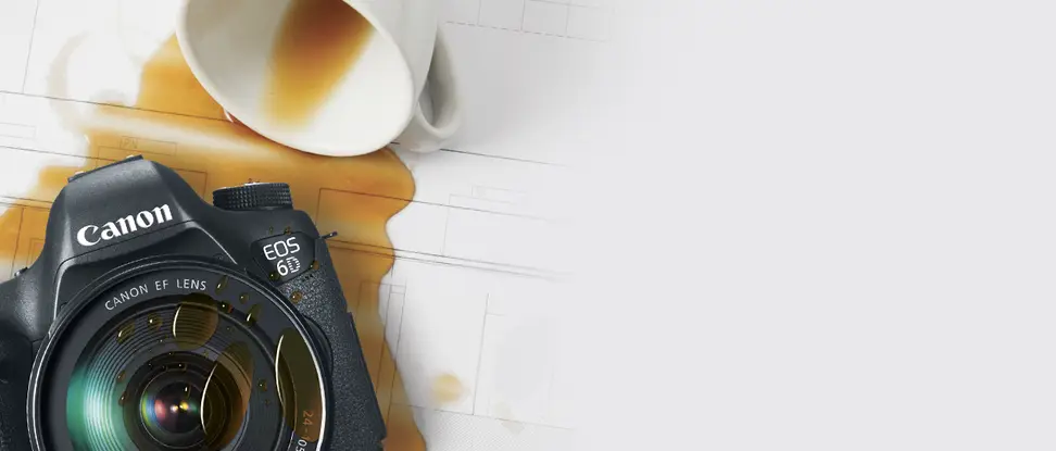 Coffee spilled on a Canon 6D