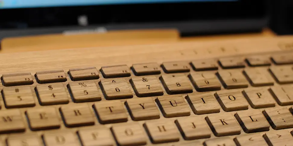 Orée Wooden Keyboard