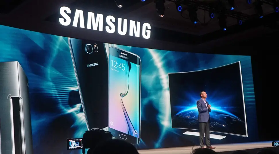 A Samsung 2016 SUHD TV