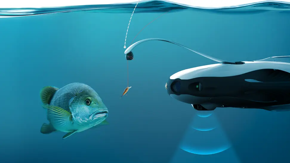 The PowerRay takes high-tech fishing to the next level.