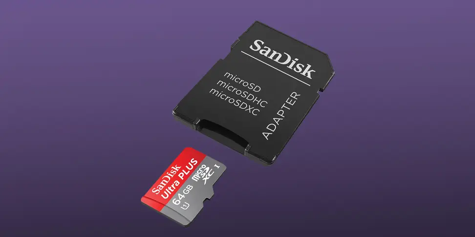 SanDisk microSD card
