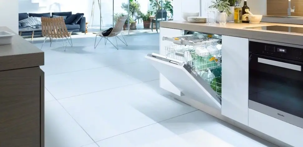 The Miela Futura Lumen dishwasher