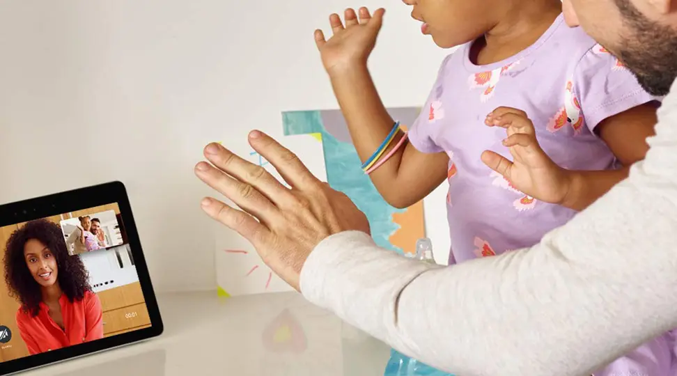 Echo Show Skype call