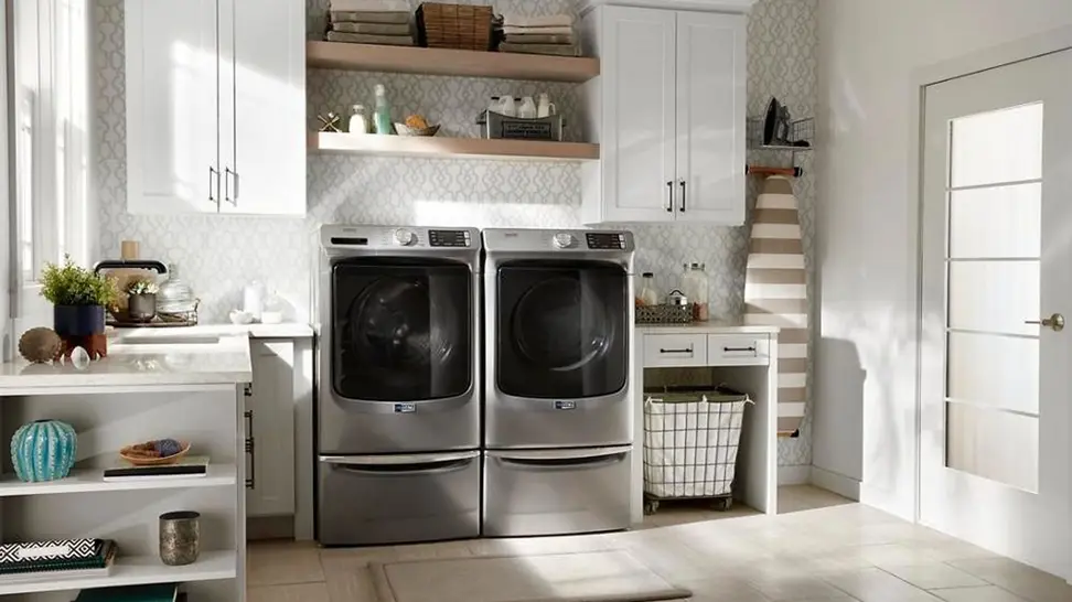 The Maytag MHW6630HC front-load washer is tough on stains—and on your clothes. As long as you don't have many delicates, you'll love this washer.