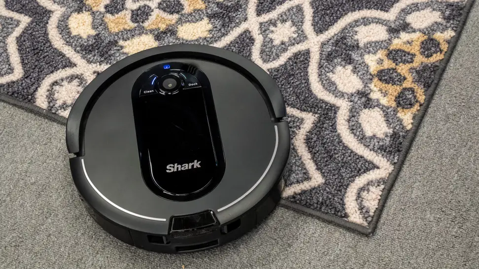 The Shark IQ R101AE is a self-emptying robot vacuum
