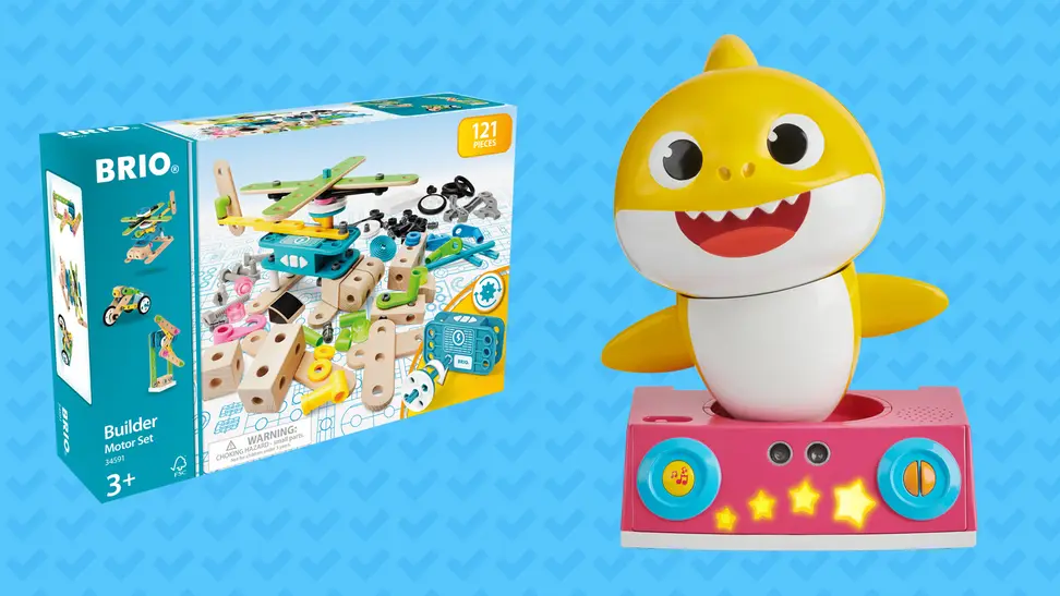Baby Shark Dancing DJ  and Tower Tennis