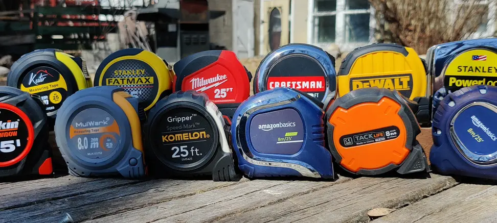 The best tape measures from Stanley, Komelon, Ryobi, and Craftsman