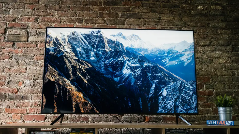 The 55-inch Samsung TU8000 LED TV