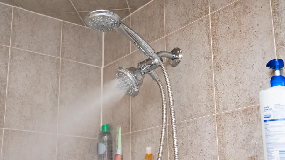 The Hyroluxe 1433 is our favorite shower head.