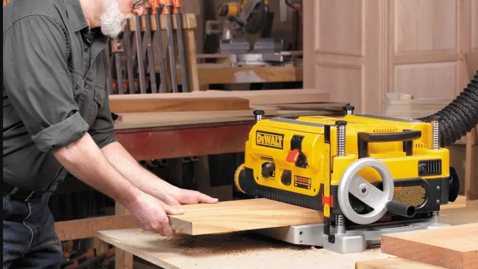 DeWALT DW735 benchtop wood planer
