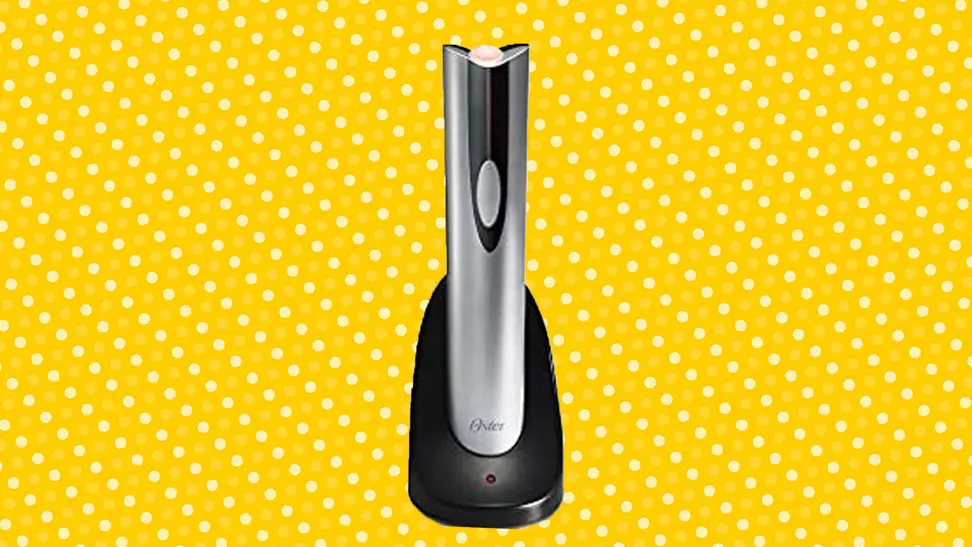 The Oster Cordless Electric Wine Bottle Opener could be right for you if you struggle with manual openers.