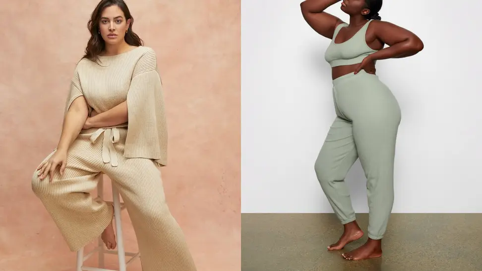 Plus-sized loungewear