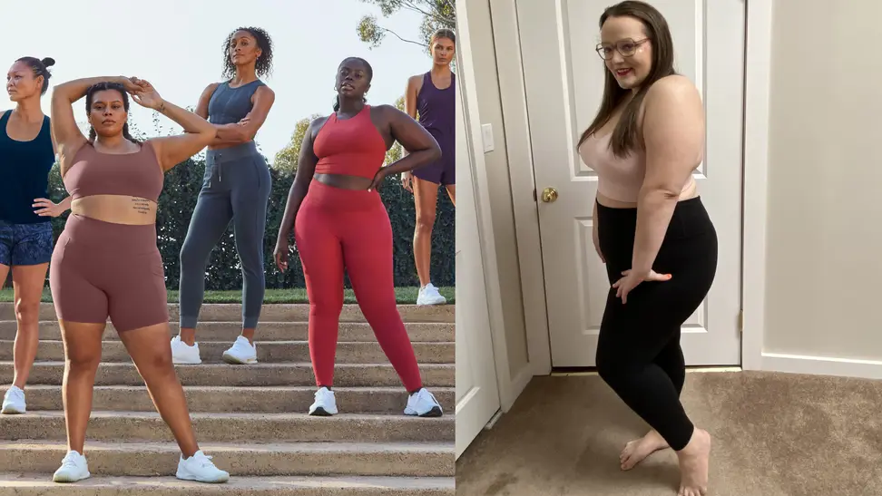 Athleta plus-size workout clothes