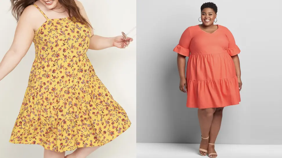 Plus-size spring dresses