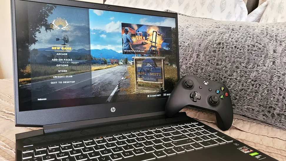HP Pavilion 15 gaming laptop