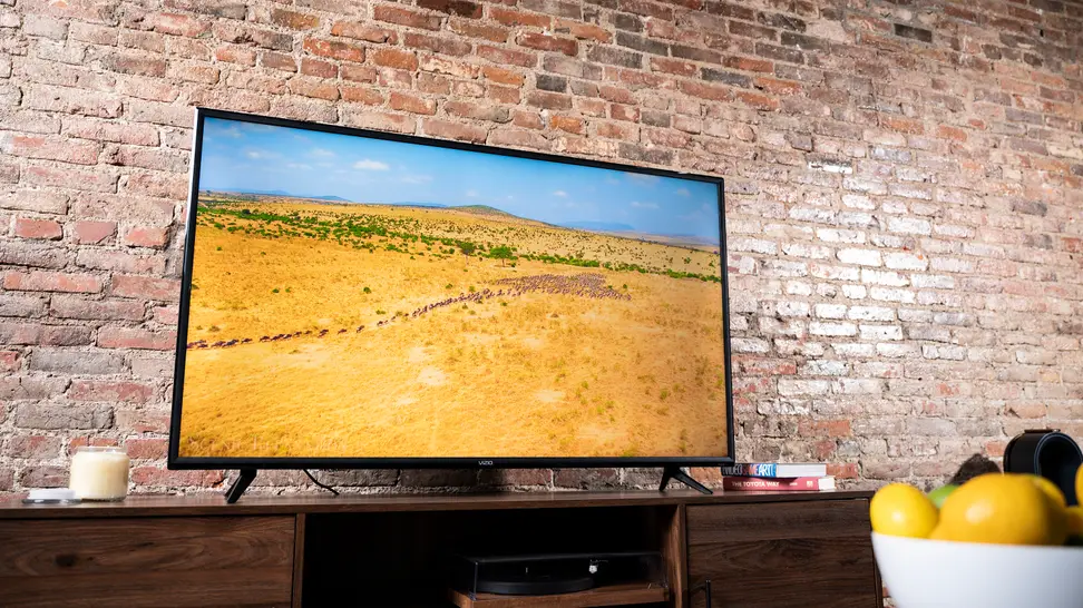 The Vizio V-Series (2021/2022) displaying 4K content in a living room setting