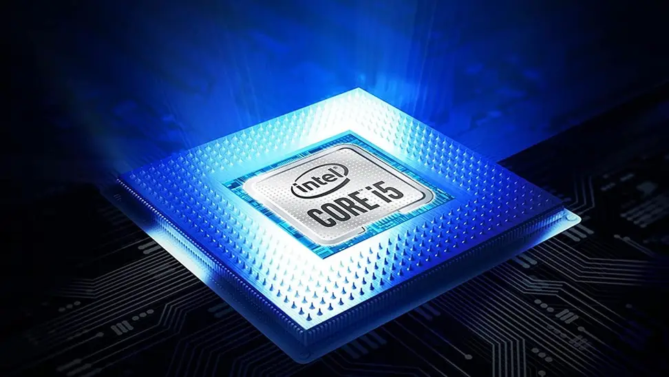 The 10th Gen Intel Core i5-10300H processor showing computer power for gaming.