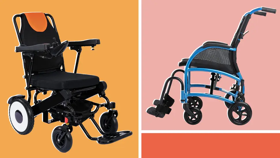 Hover and strongback chairs on a colorful background