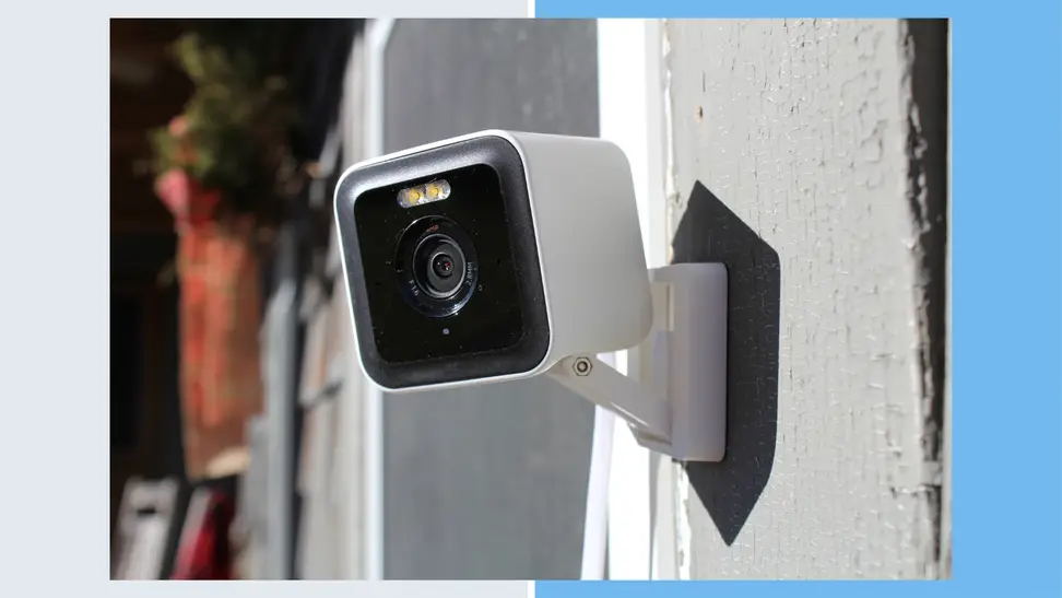 The Wyze Cam V3  Pro all set up.