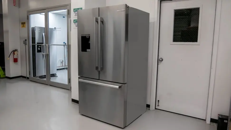 Bosch fridge in a testing lab