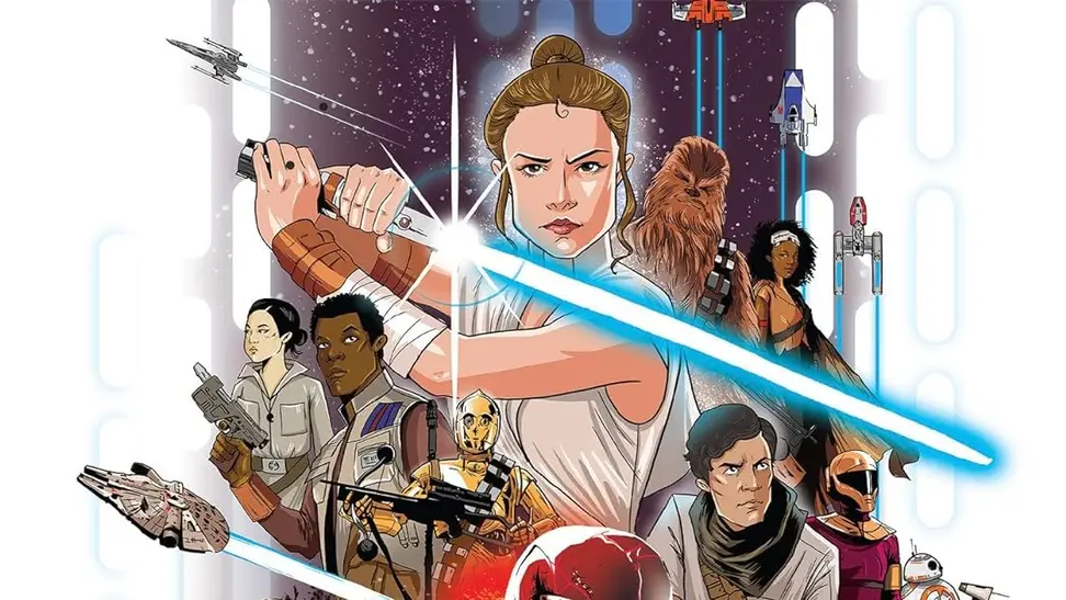 The Star Wars: The Rise of Skywalker Graphic Novel Adaptation by Alessandro Ferrari.