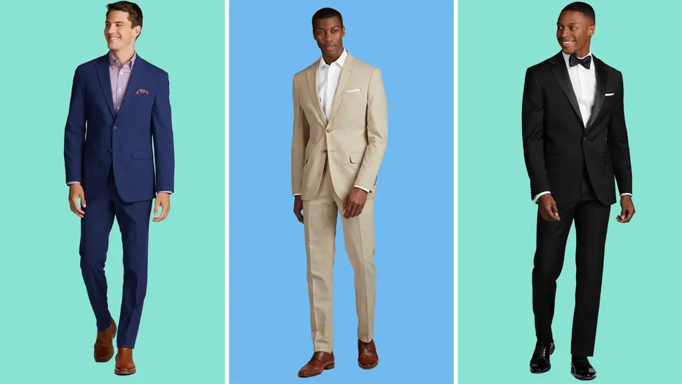 Three men wearing suits