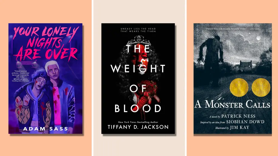 Three young adult and middle grade book covers