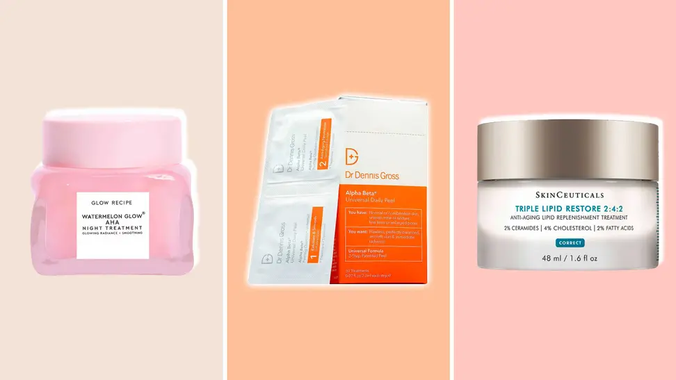 Overnight skincare treaments from Glow Recipe, Dr. Dennis Gross, SkinCeuticals
