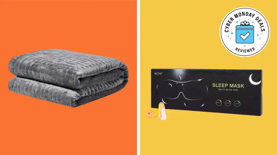 Gravity Blanket, Mzoo sleep mask