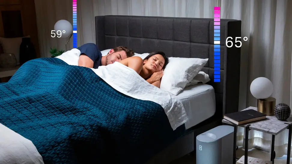 couple sleeping on mattress