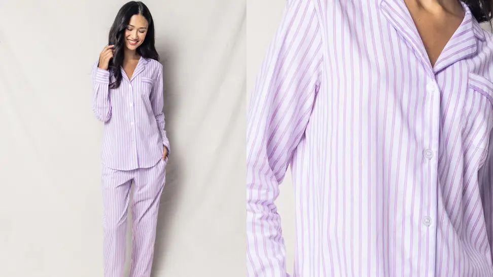 Lavendar pajama set