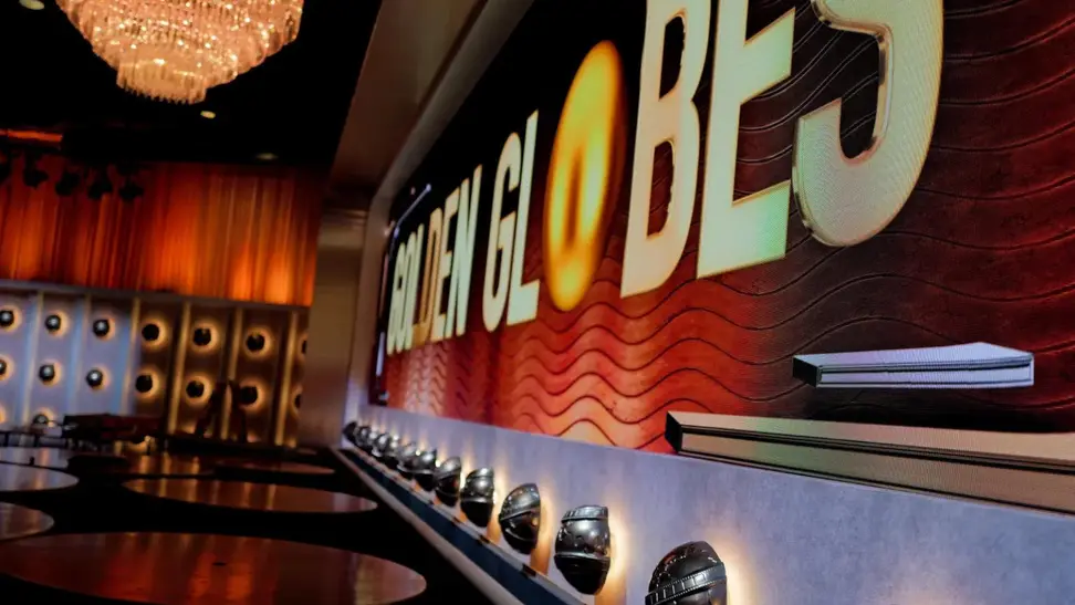 Golden Globes stage